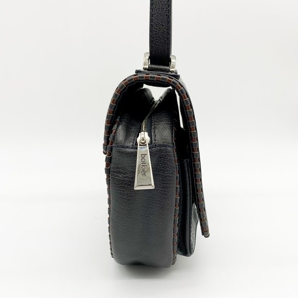 BOTKIER Purple Leather Crossbody Bag - Picture 7 of 15